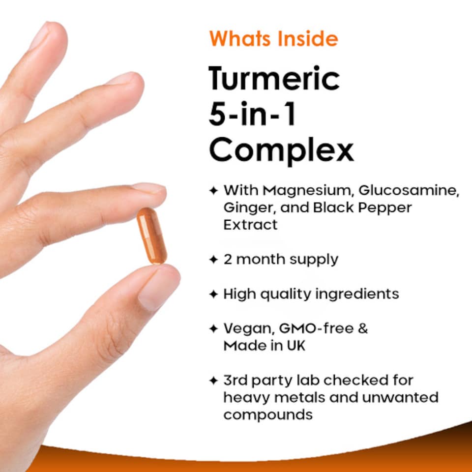 image 1 of Turmeric 5In1 Complex + Magnesium & Glucosamine