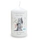image 2 of Personalised Me to You Graduation Pillar Candle White