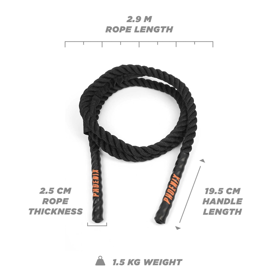 image 1 of Phoenix Fitness Heavy Weight Jump Rope