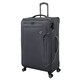 image 1 of IT Luggage Teleported Warm Charcoal Expandable Large Suitcase with TSA Lock Grey | Large
