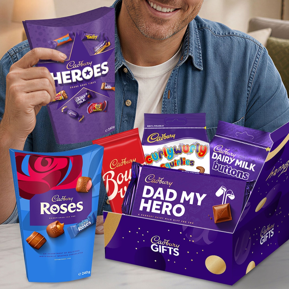 image 1 of Cadbury "Dad's" Large Chocolate Gift Box
