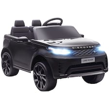 AIYAPLAY Land Rover Discovery Licensed 12V Kids Electric Car w/ Remote Black