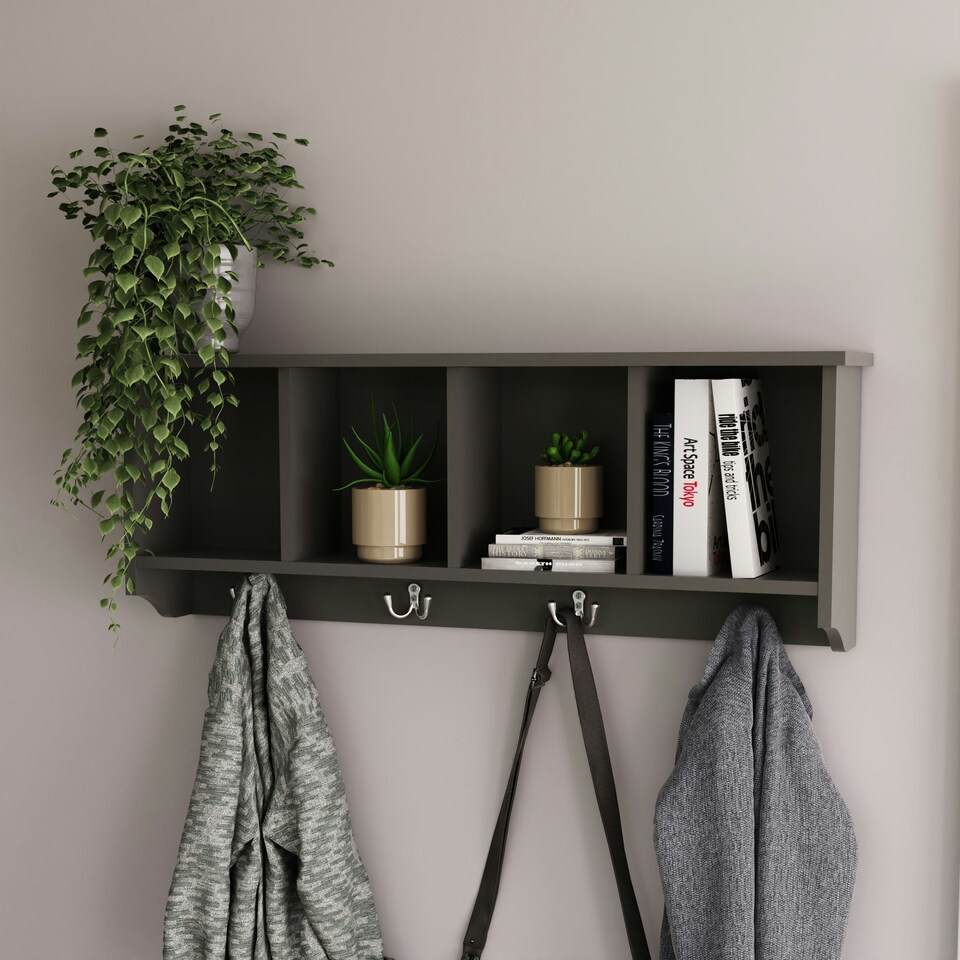 image 1 of GFW Kempton Wall Rack - Grey