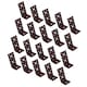 image 1 of Angle Corner Bracket L-Shape Brace Fastener Plate 90mm x 45mm x 40mm 20PK