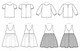 image 2 of McCall's 7829 Paper Sewing Pattern – Children’s Tops, Dresses & Pinafores, UK Sizes Cl (6–7–8), Easy