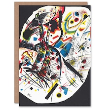 Wassily Kandinsky Art Card Small Worlds III Abstract Painting