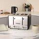 image 4 of Hamilton Beach Harmony Kettle & Toaster Set - Espresso