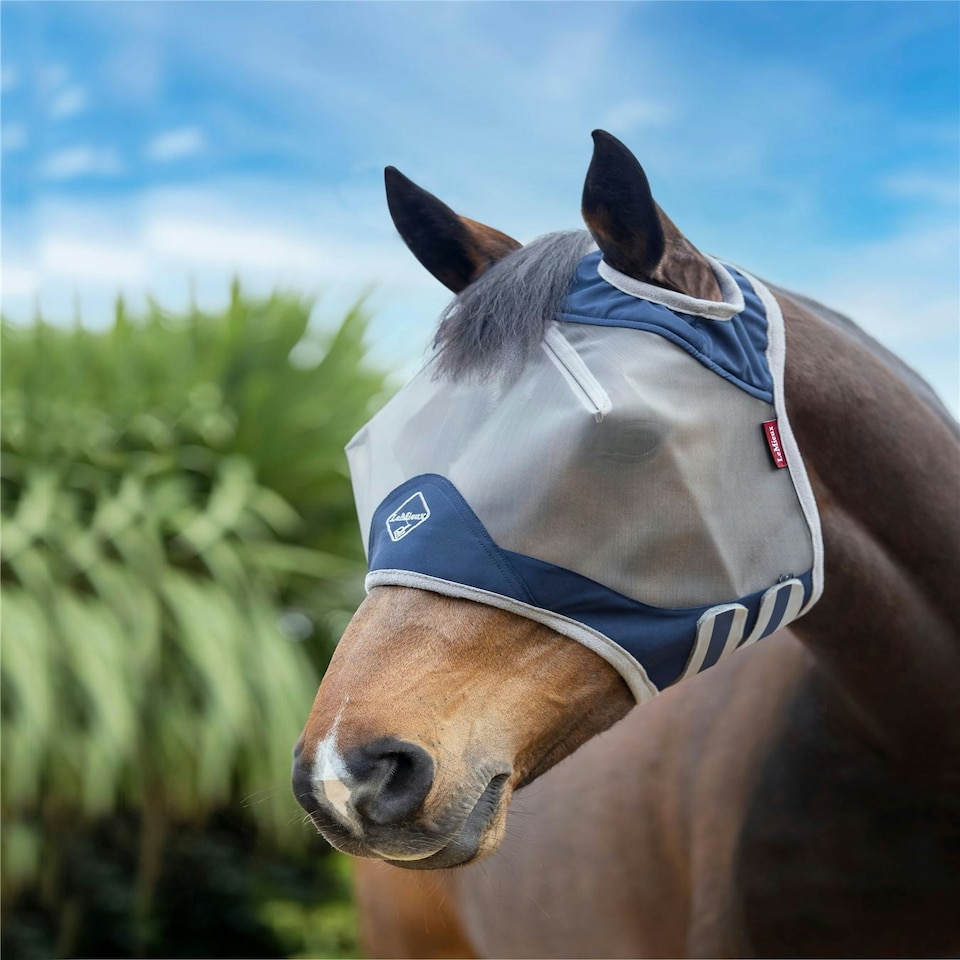 image 1 of LeMieux ArmourShield Pro Standard Fly Mask Blue | Small
