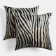 image 1 of OHS 2 x Animal Print Garden Cushion Covers Outdoor Water Resistant