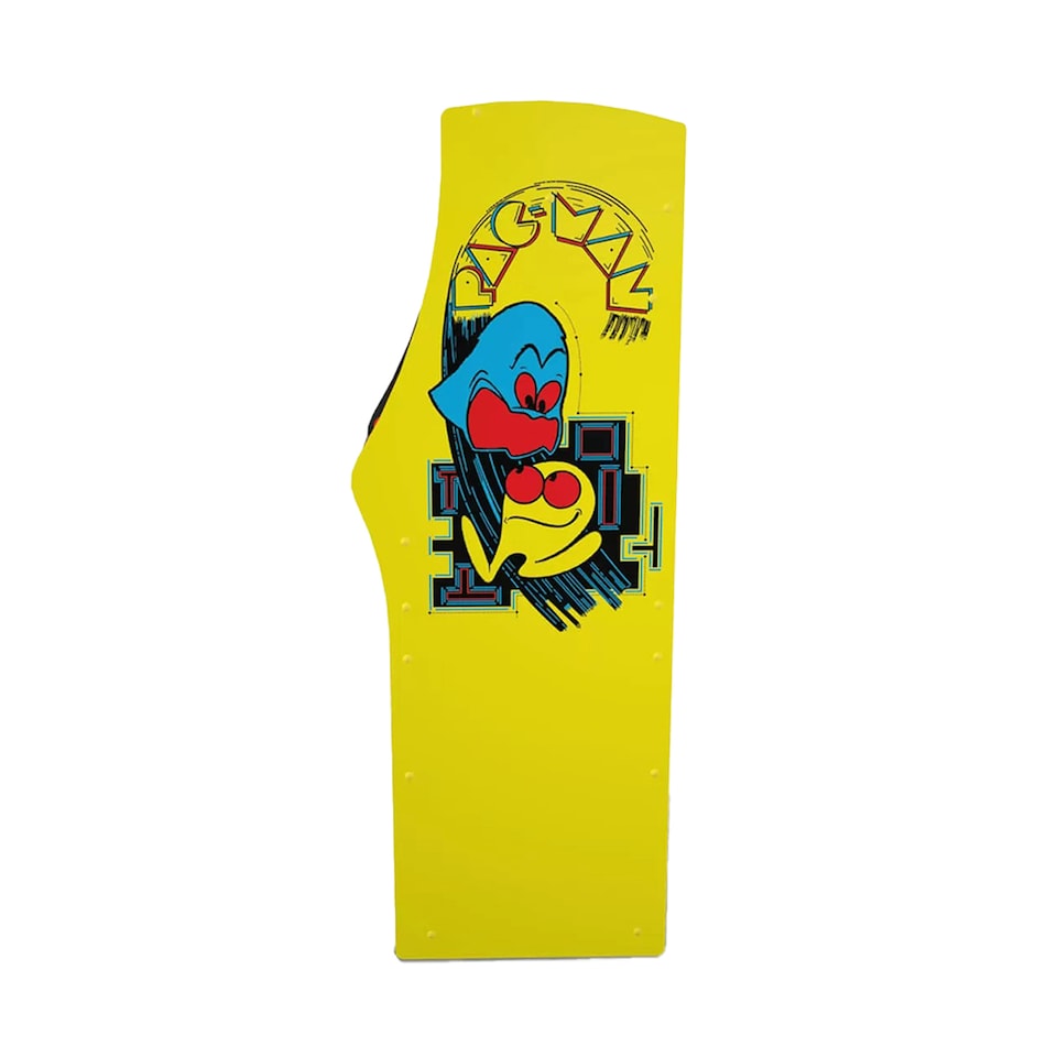 image 1 of Arcade1up Pac-Man Deluxe Riseless Arcade Machine Yellow