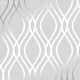 image 1 of Camden Wave Wallpaper in Soft Grey and Silver | Grey | Soft Grey And Silver | 53cm x 10m