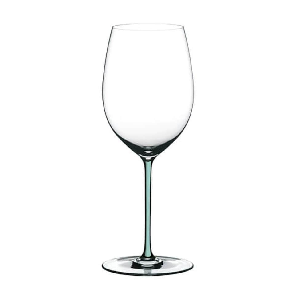 image 1 of Riedel Hand Made Fatto A Mano Cabernet / Merlot Wine Glass Mint
