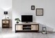 image 9 of Boston 2 Door TV Unit | Brown | Oak