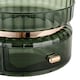 image 4 of Living and Home 360° Rotating Makeup Organizer with Drawer,Green