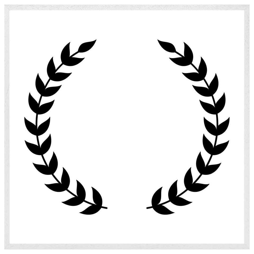 image 1 of Olive branches (Picture Frame) White | XL