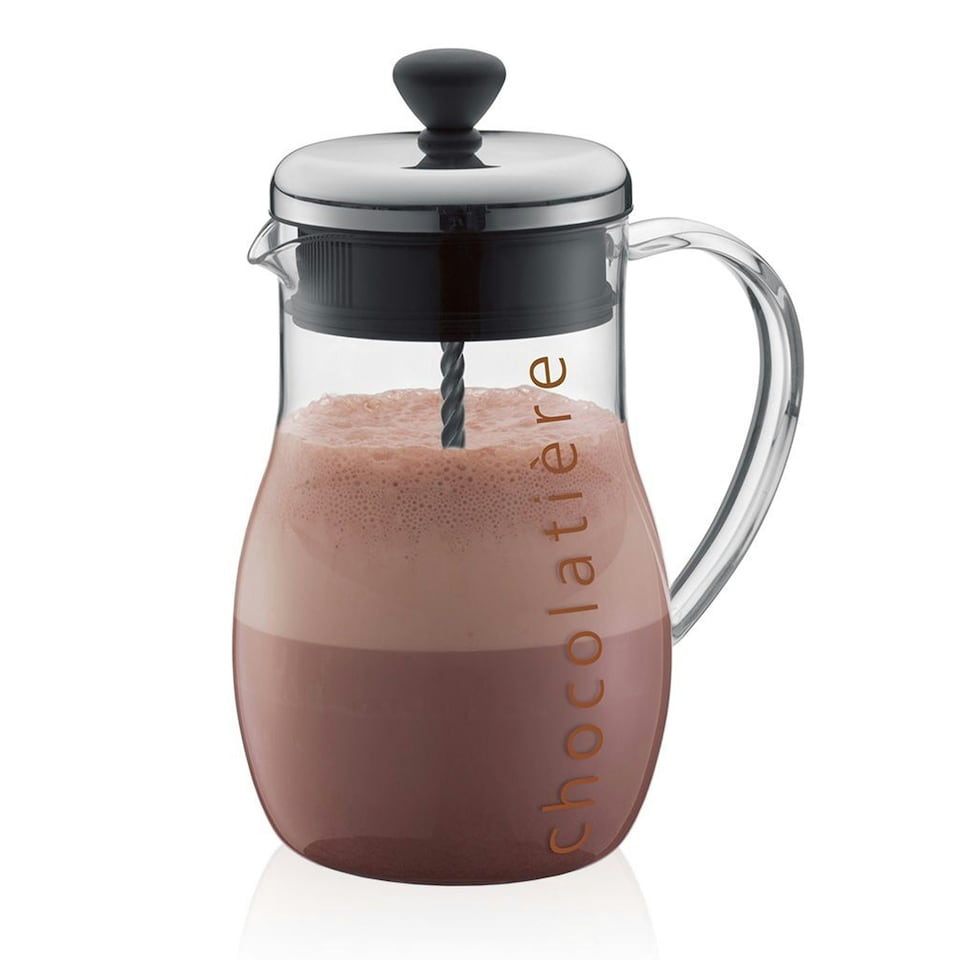 image 1 of Bodum Chocolatiere Chocolate Jug 1 Litre - Clear