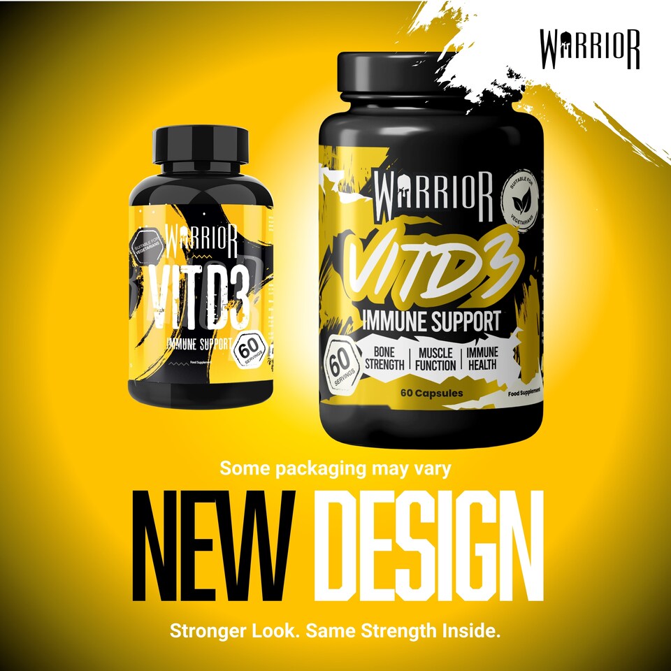 image 1 of Warrior Vitamin D3 - 60 tabs