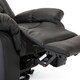 image 5 of Seattle Electric Single Motor Rise Recliner Bonded Leather Chair (Black)