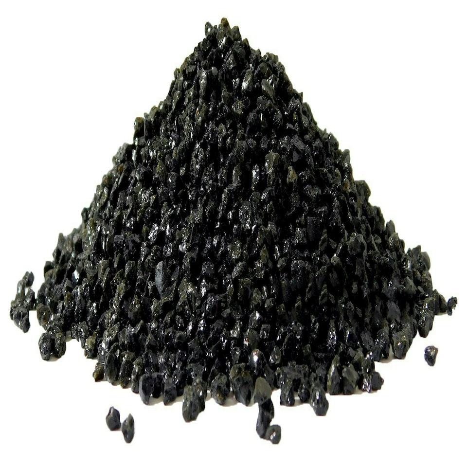 image 1 of Black Glass Gravel 25Kg