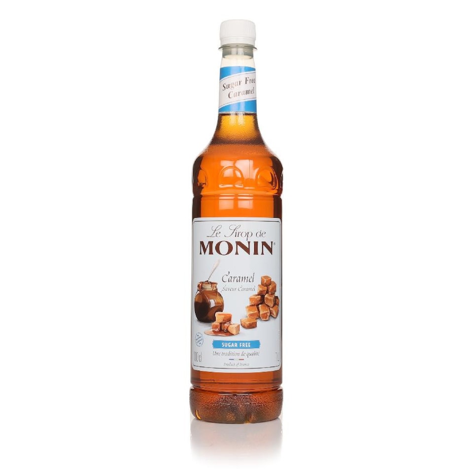 image 1 of Monin Caramel Sugar Free Syrup 1L | Clear