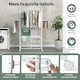 image 8 of COSTWAY H-shaped Clothes Drying Rack Hanging Dryer Stand