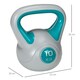 image 5 of SPORTNOW 2kg Kettlebell with Handle for Home Gym, Pink Grey Blue | 10