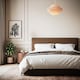 image 6 of Five Tier Pendant Lighting Shade with Natural Oatmeal and Beige Linen | Cream | Beige | 1
