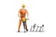 image 3 of Bruder bworld Construction worker with accessories Detailed Vehicle & Playset Model