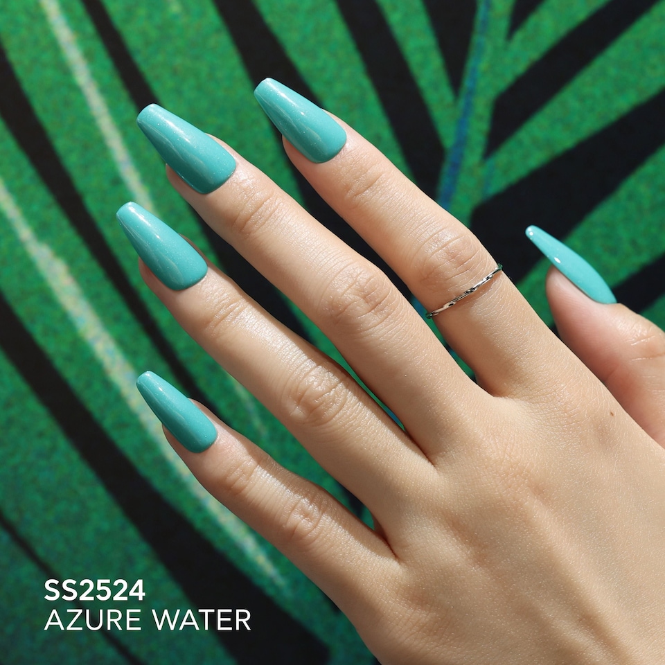 image 1 of Bluesky Blue Gel Polish - Azure Water 10ml | Blue | Azure Water