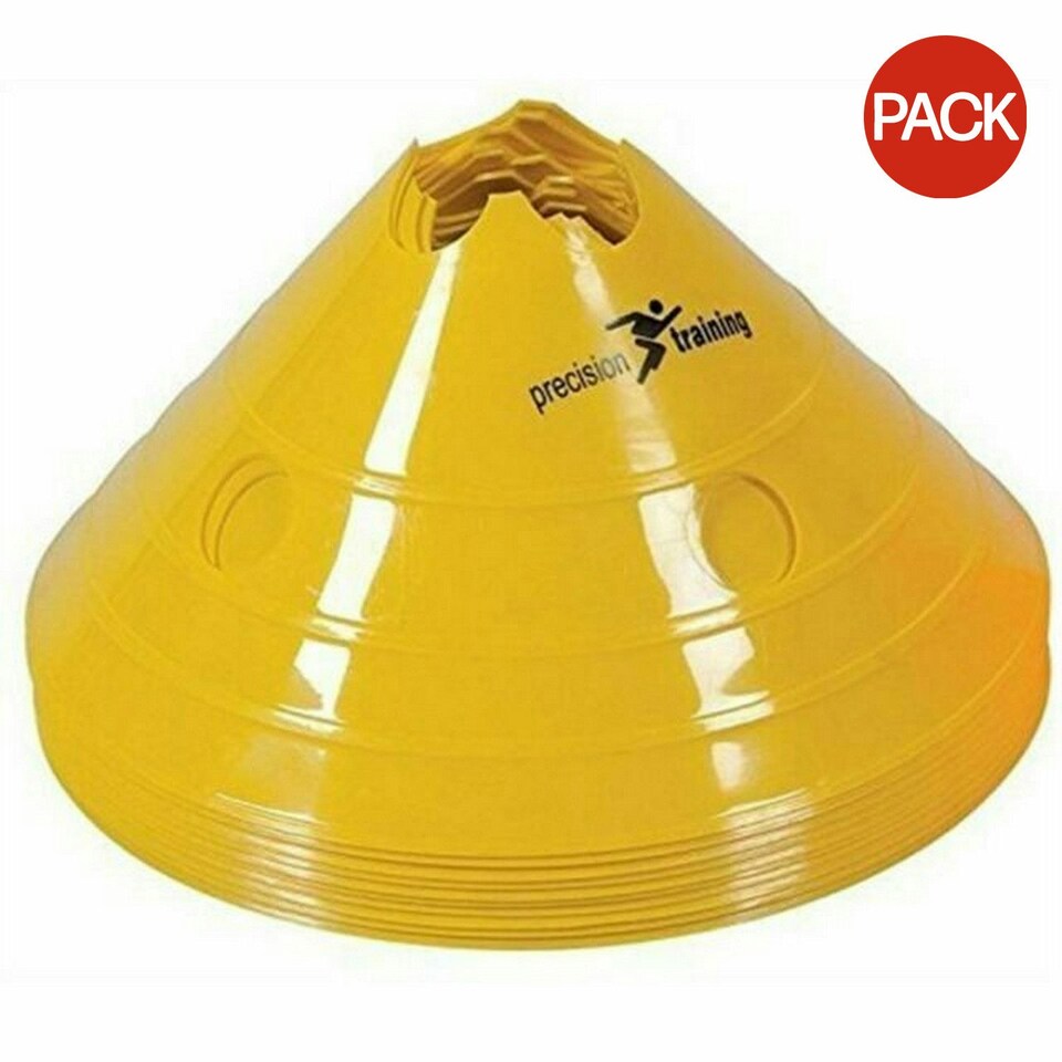 Precision Giant Saucer Cones (Pack Of 20) - Yellow - One Size