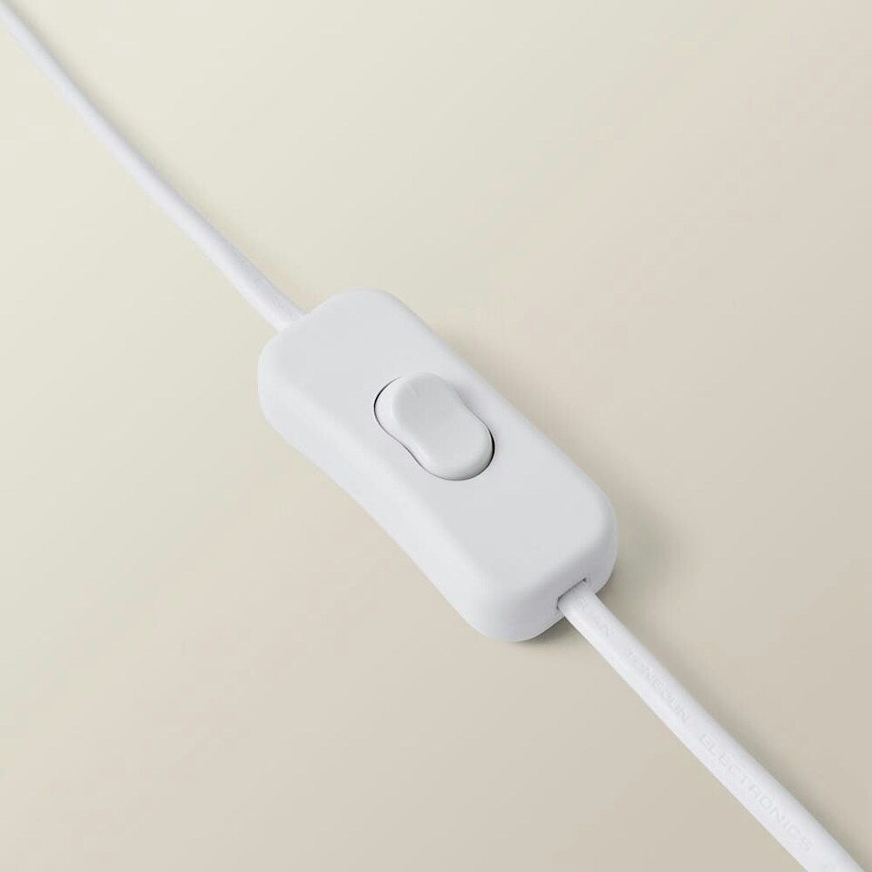 image 1 of ValueLights Charlie Chrome Table Lamp Charcoal Chrome Inner Shade | Grey