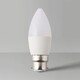 image 1 of ValueLights 2 Pack B22 White Candle Light Bulbs | White