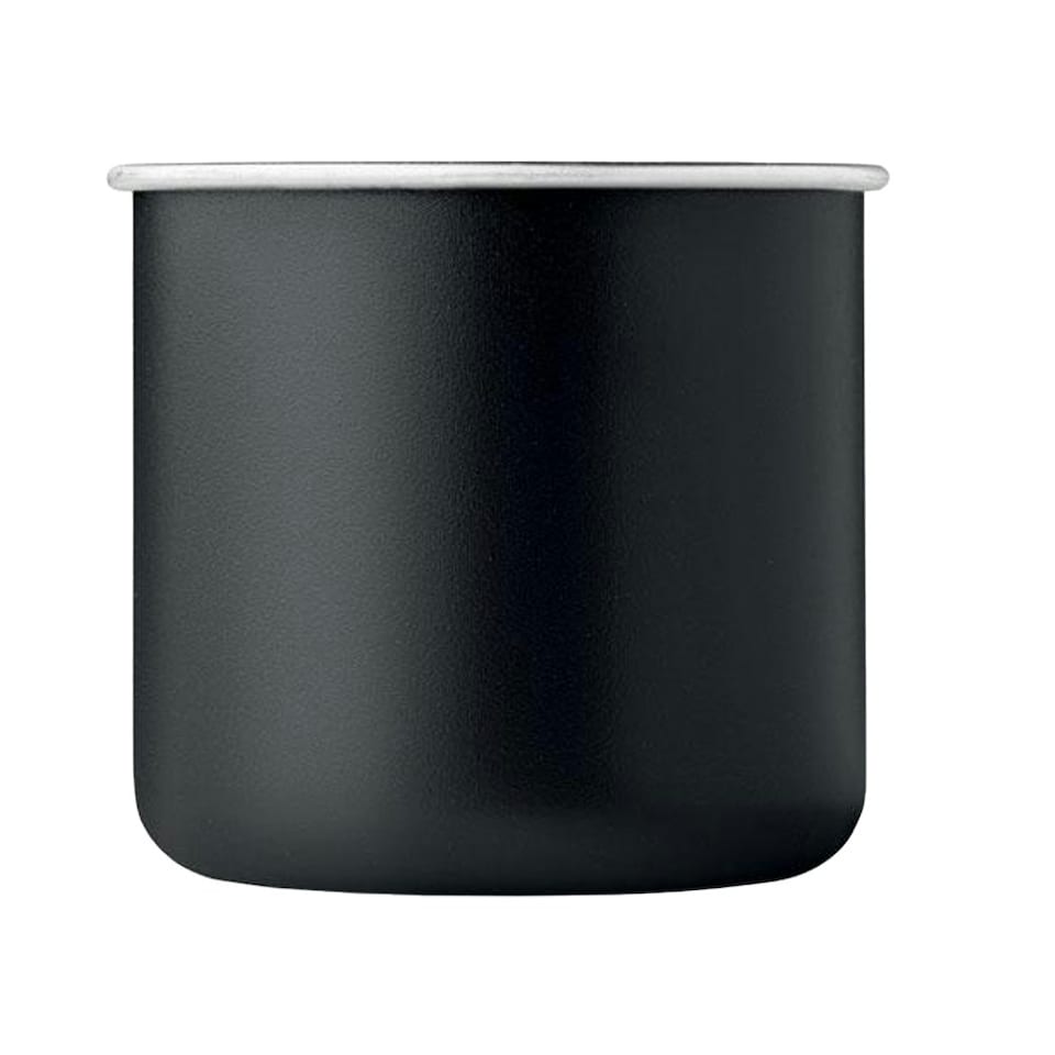 image 1 of MidOcean Caribu Recycled Stainless Steel 300ml Mug - Black - One Size