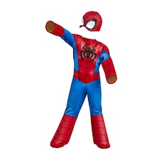 Spider-Man Boys Deluxe Costume - Red/Blue - 2-3 Years 2-3 years