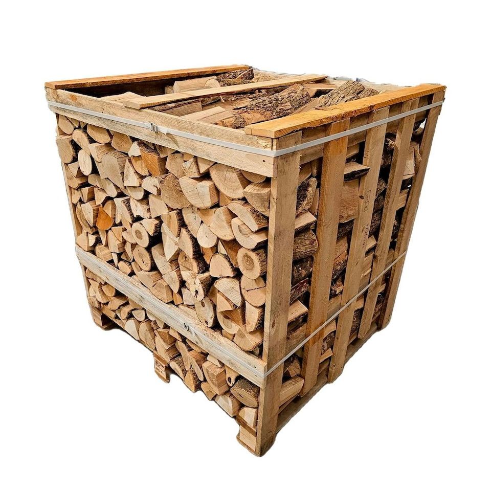 image 1 of Large Ash Firewood Wood - Crate