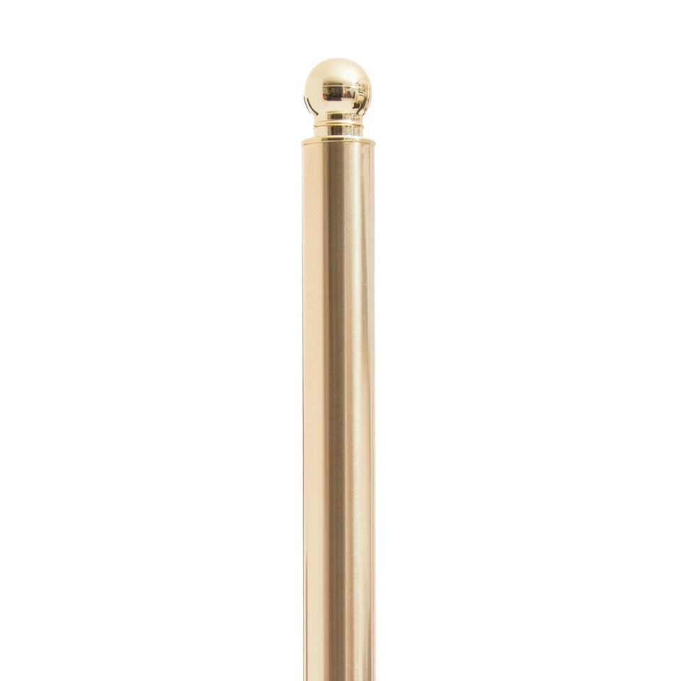 image 1 of Interiors by Premier Stable Gold Finish Toilet Roll Holder, Elegant Design Toilet Holder, Roll Holder With Gold Finish Base