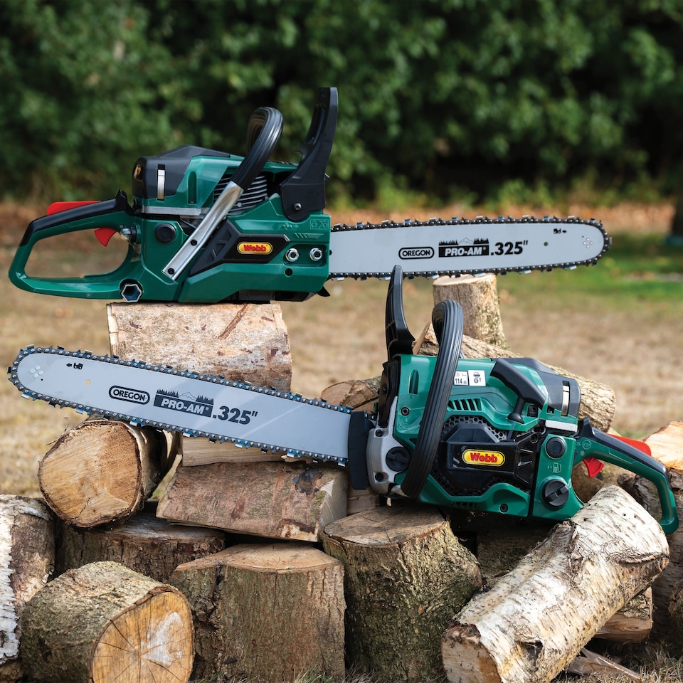 image 1 of Webb Classic 45.2cc 40cm Petrol Chainsaw with Oregon Bar & Chain
