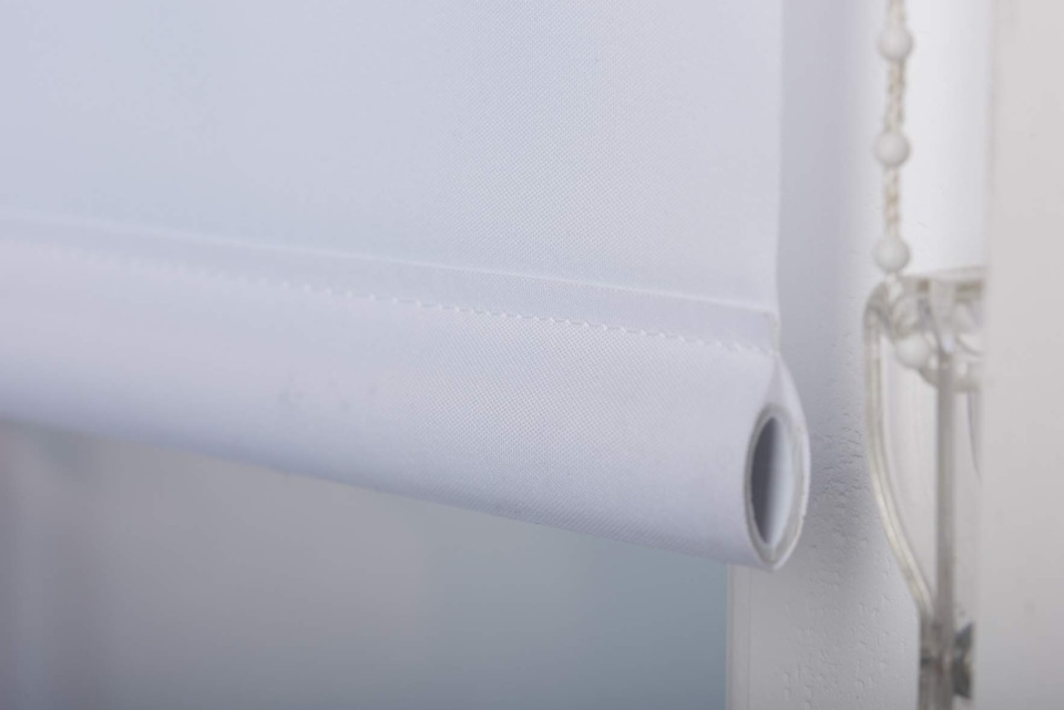 image 1 of 110cm Wide Daylight Roller Blind 165cm Drop | White | White