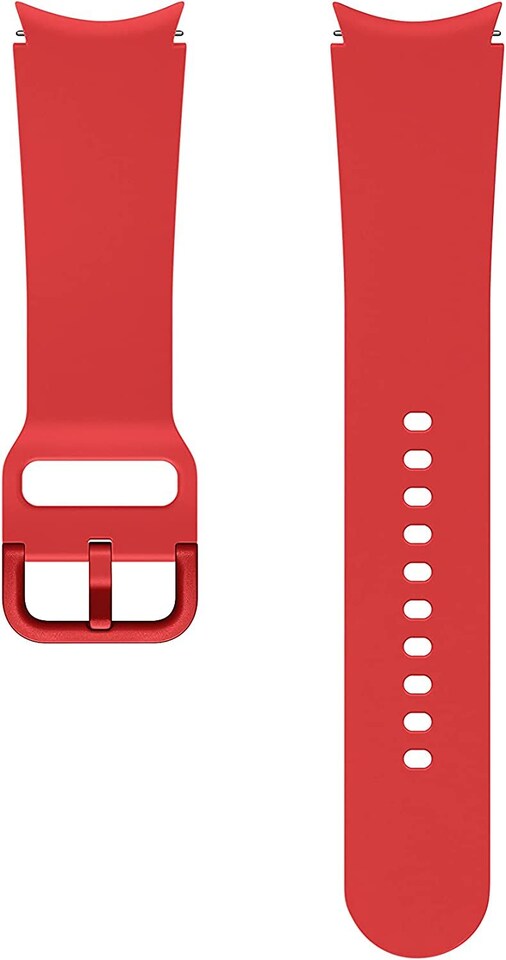 image 1 of Samsung Galaxy Watch 4-5-5 Pro Sport Band 20mm M-L Red - ET-SFR87LREGEU