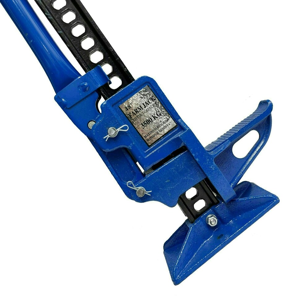 image 1 of 48" Farm Jack / Lifting Jack 2.4 Ton High Lift Tractor Ratchet Hoist