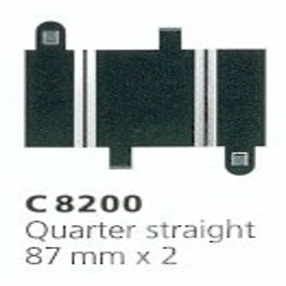 Scalextric Quarter Straight 87mm(2)