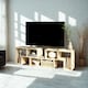 image 7 of Adjustable Free Combination TV Stand Unit With Storage Grey