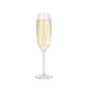 image 7 of Mikasa Champagne Flute Set Clear Crystal 250ml Set of 4