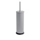 image 1 of Harbour Housewares Round Toilet Brush - Matt Grey | Grey | Grey