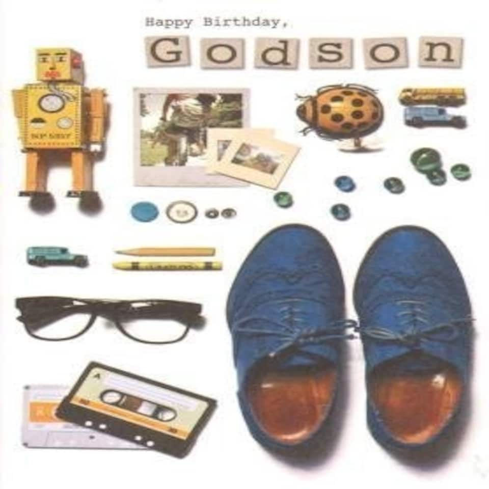 image 1 of Godson Birthday Hallmark 'How Much you Mean' New Greetings Card