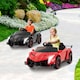 image 10 of COSTWAY 12V Battery Powered Electric Vehicle Kids Car Red