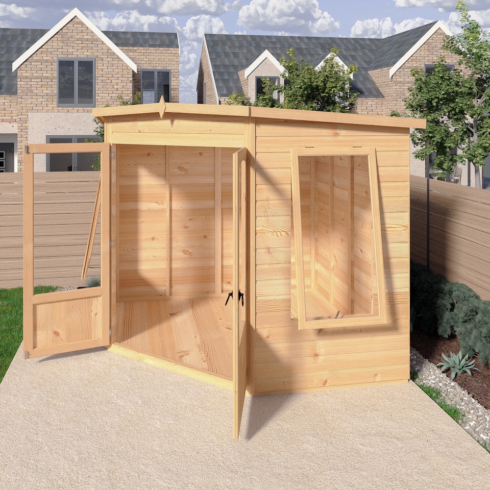 image 1 of Ramsey  8 x 8 Corner Summerhouse