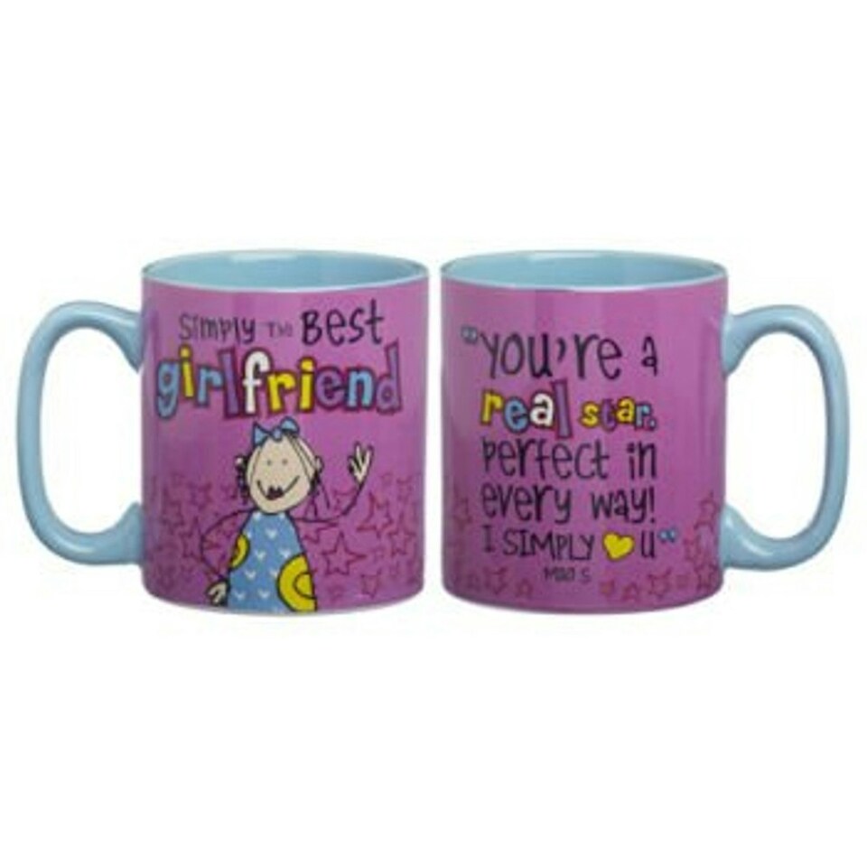 image 1 of Simply The Best Girlfriend Mug