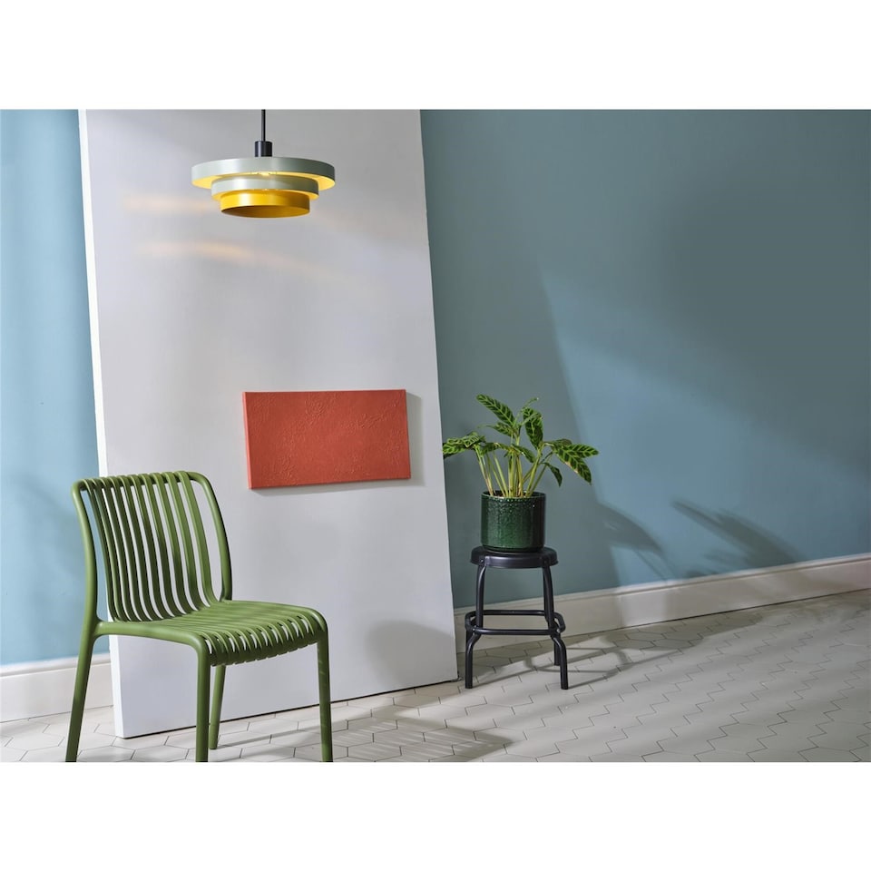 image 1 of Osram Decor Layers Pendant Ceiling Light E27 Green-Yellow Max 15W LED Modern | Green | Green | 1