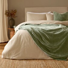 Yard Heavy Chenille Velvet Throw
